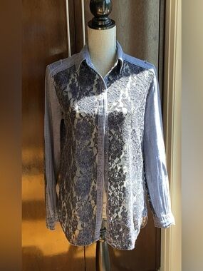 DIESEL Button-Front With Lace Detail